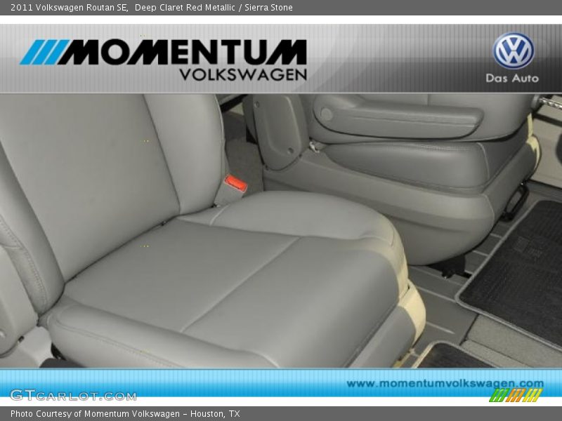 Deep Claret Red Metallic / Sierra Stone 2011 Volkswagen Routan SE