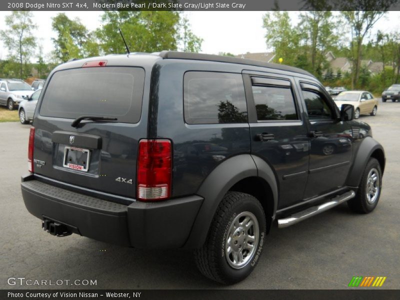 Modern Blue Pearl / Dark Slate Gray/Light Slate Gray 2008 Dodge Nitro SXT 4x4