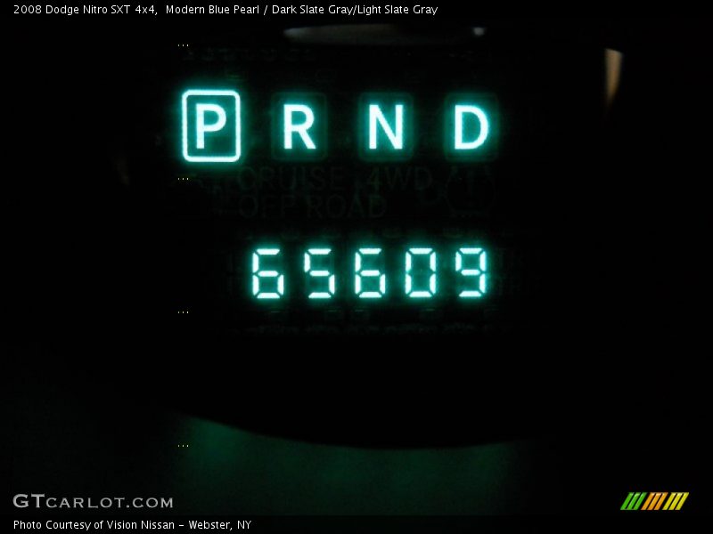 Modern Blue Pearl / Dark Slate Gray/Light Slate Gray 2008 Dodge Nitro SXT 4x4
