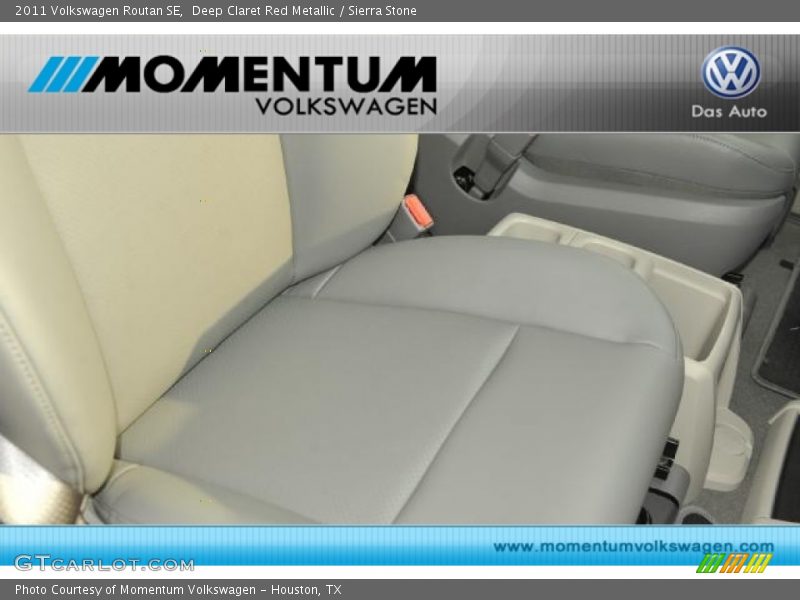 Deep Claret Red Metallic / Sierra Stone 2011 Volkswagen Routan SE