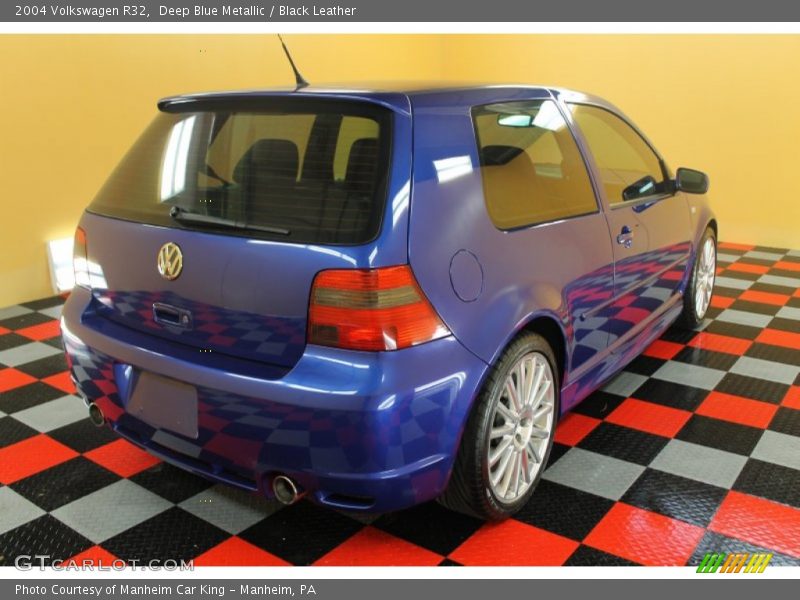 Deep Blue Metallic / Black Leather 2004 Volkswagen R32