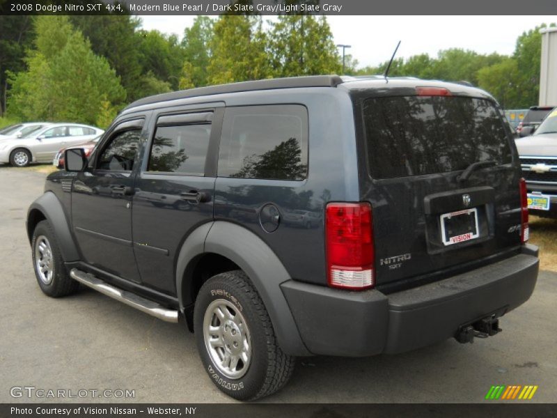 Modern Blue Pearl / Dark Slate Gray/Light Slate Gray 2008 Dodge Nitro SXT 4x4