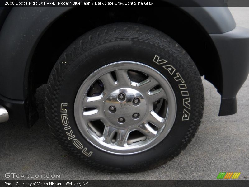 Modern Blue Pearl / Dark Slate Gray/Light Slate Gray 2008 Dodge Nitro SXT 4x4