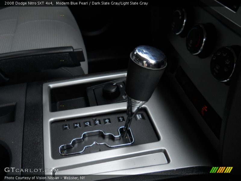Modern Blue Pearl / Dark Slate Gray/Light Slate Gray 2008 Dodge Nitro SXT 4x4