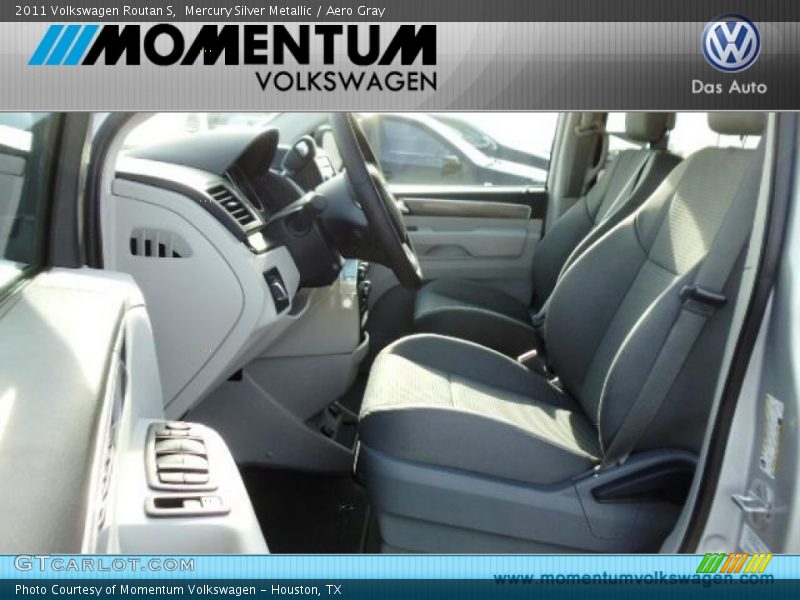 Mercury Silver Metallic / Aero Gray 2011 Volkswagen Routan S