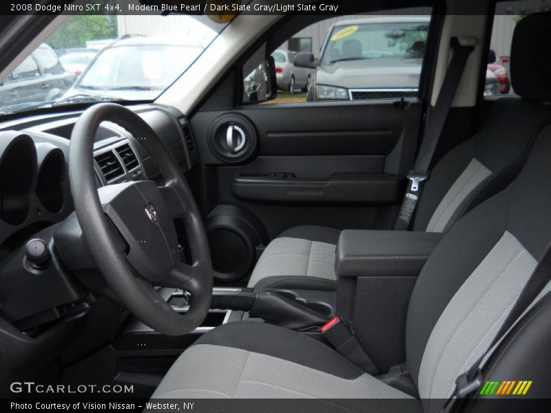 Modern Blue Pearl / Dark Slate Gray/Light Slate Gray 2008 Dodge Nitro SXT 4x4