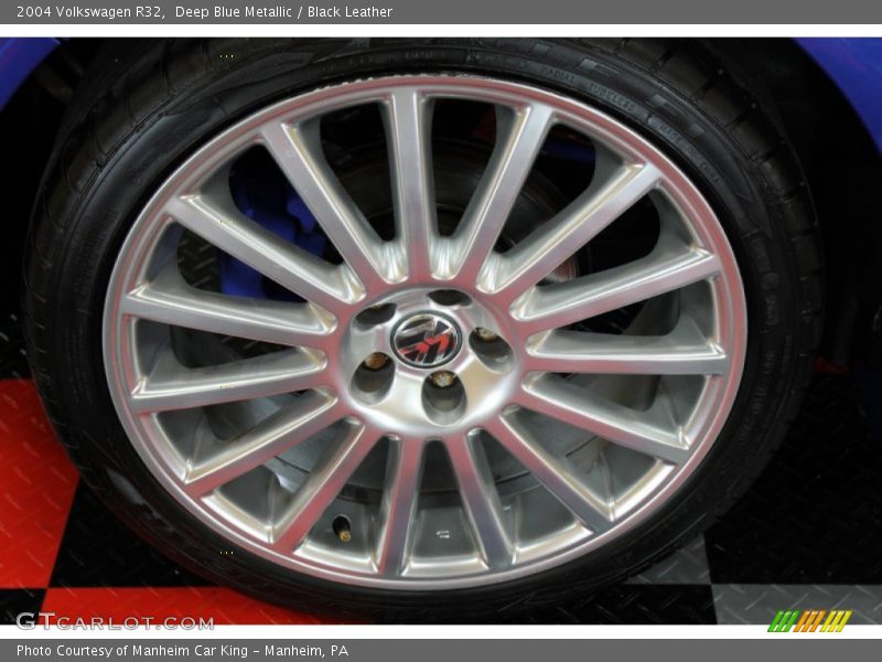 Deep Blue Metallic / Black Leather 2004 Volkswagen R32