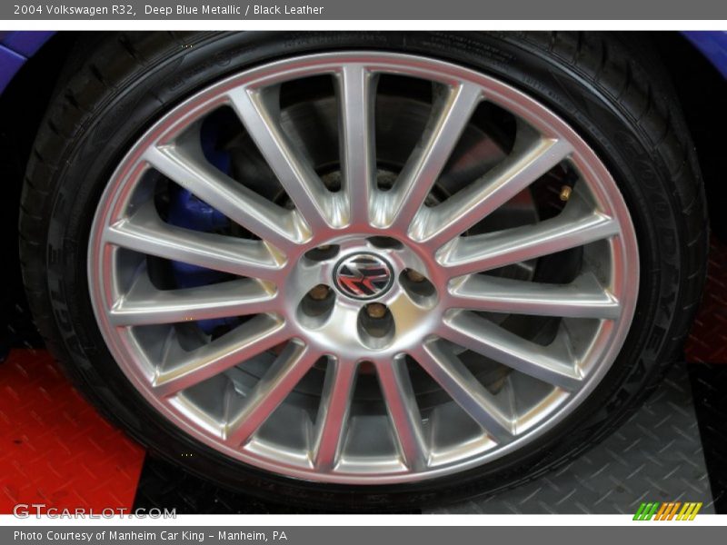 Deep Blue Metallic / Black Leather 2004 Volkswagen R32