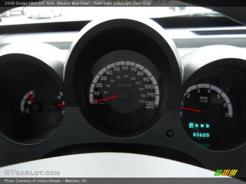 Modern Blue Pearl / Dark Slate Gray/Light Slate Gray 2008 Dodge Nitro SXT 4x4