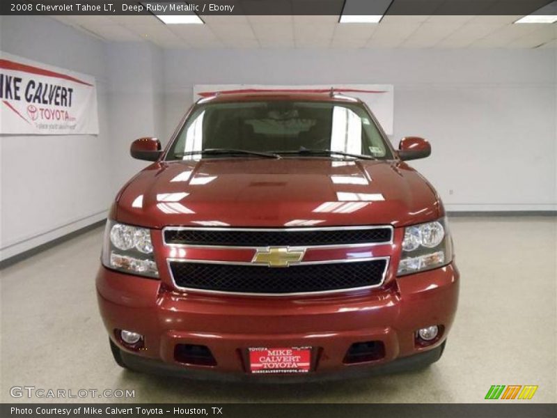Deep Ruby Metallic / Ebony 2008 Chevrolet Tahoe LT