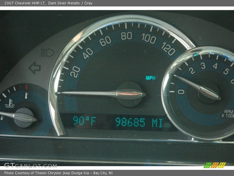 Dark Silver Metallic / Gray 2007 Chevrolet HHR LT