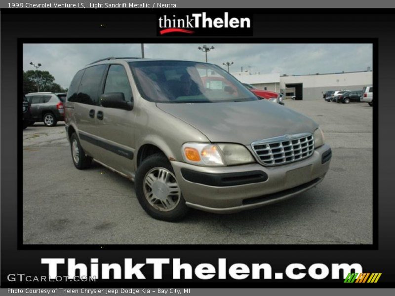 Light Sandrift Metallic / Neutral 1998 Chevrolet Venture LS