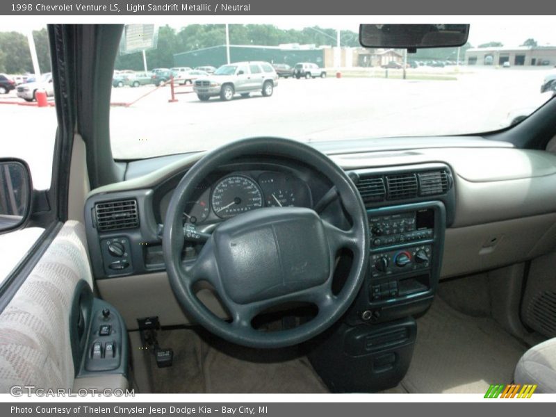 Light Sandrift Metallic / Neutral 1998 Chevrolet Venture LS