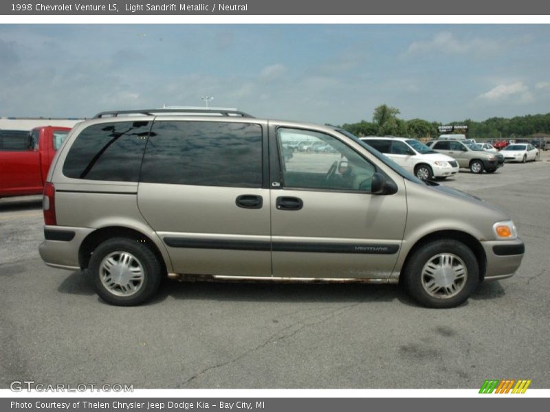 Light Sandrift Metallic / Neutral 1998 Chevrolet Venture LS