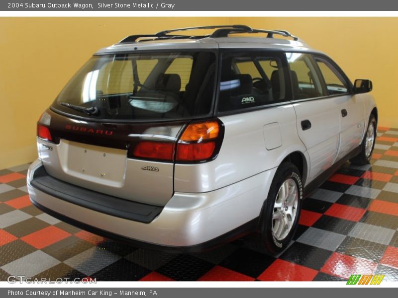 Silver Stone Metallic / Gray 2004 Subaru Outback Wagon