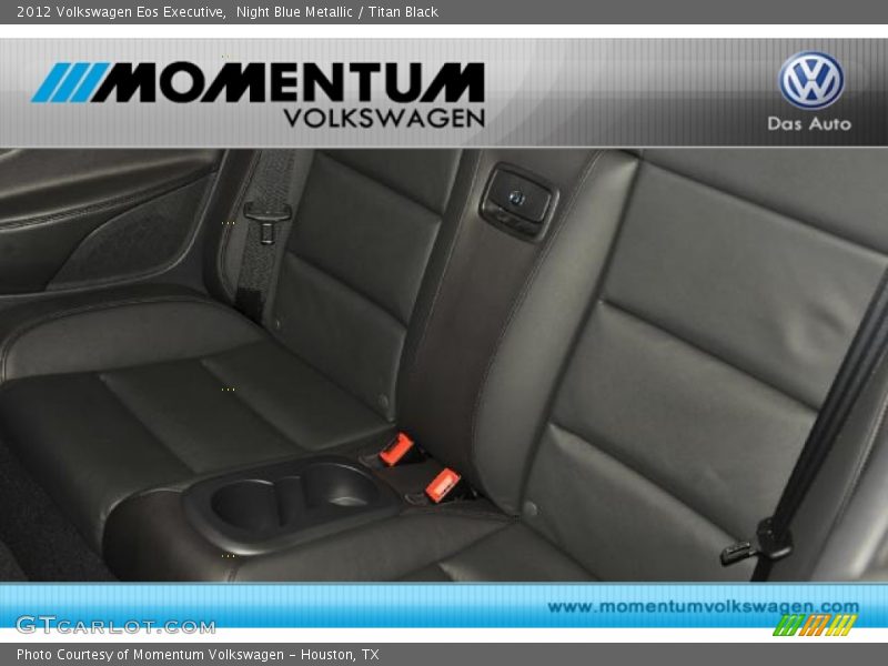 Night Blue Metallic / Titan Black 2012 Volkswagen Eos Executive