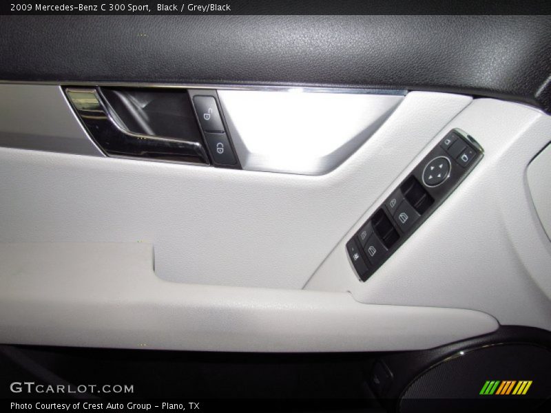 Black / Grey/Black 2009 Mercedes-Benz C 300 Sport