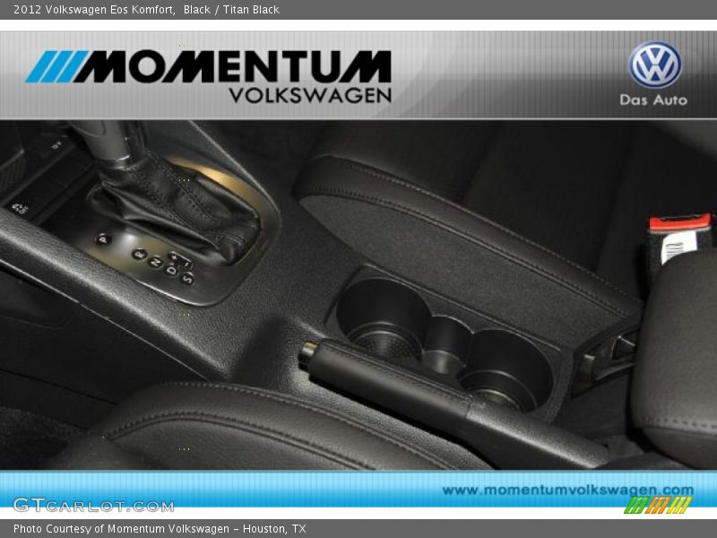 Black / Titan Black 2012 Volkswagen Eos Komfort