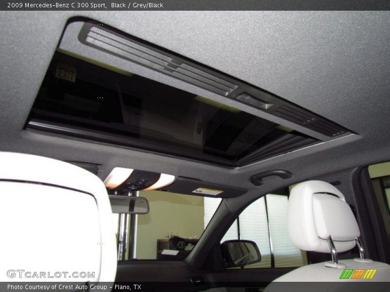 Black / Grey/Black 2009 Mercedes-Benz C 300 Sport