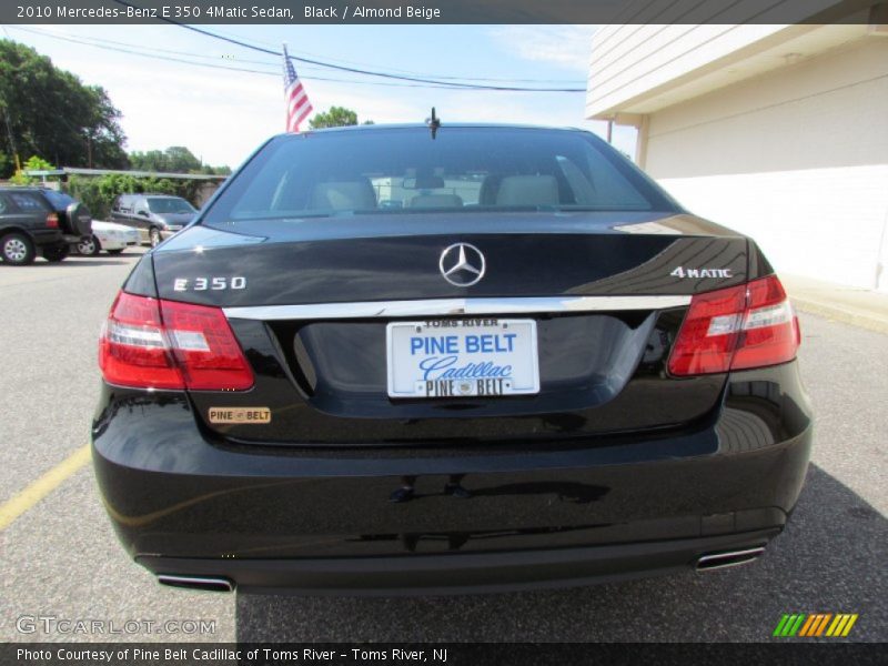 Black / Almond Beige 2010 Mercedes-Benz E 350 4Matic Sedan