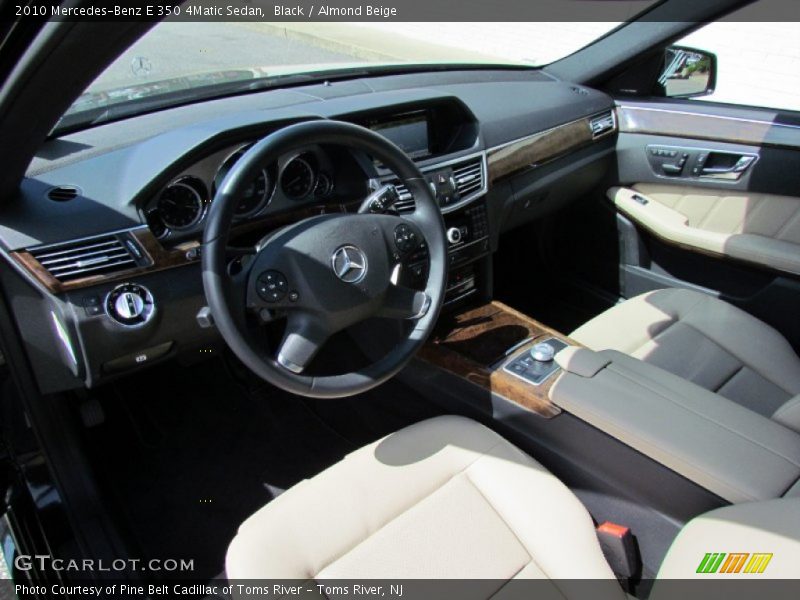 Black / Almond Beige 2010 Mercedes-Benz E 350 4Matic Sedan