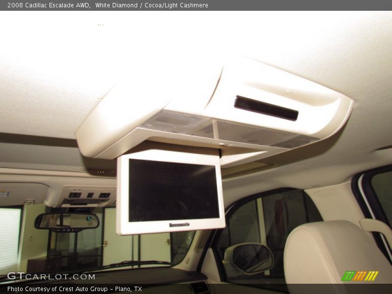 White Diamond / Cocoa/Light Cashmere 2008 Cadillac Escalade AWD