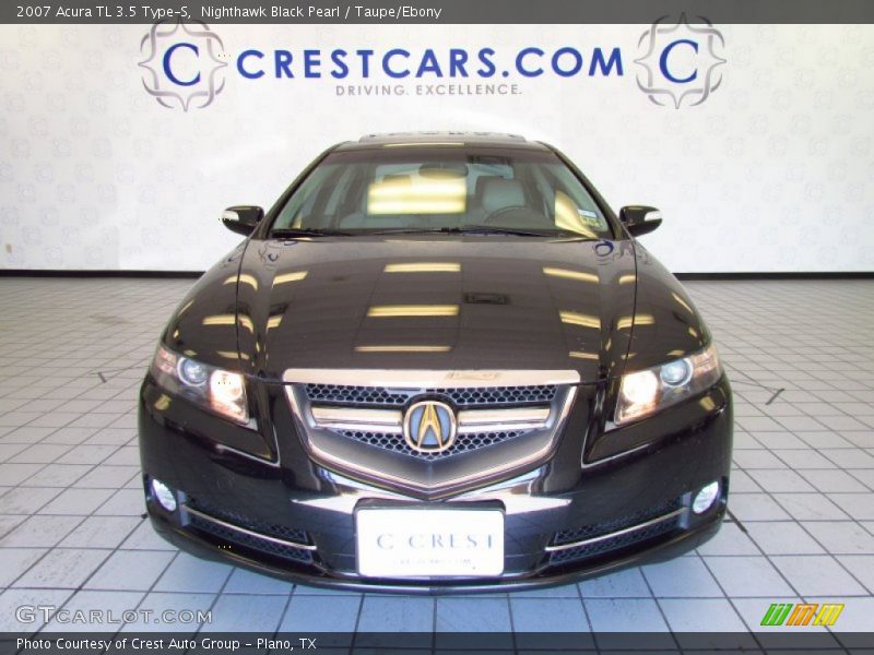 Nighthawk Black Pearl / Taupe/Ebony 2007 Acura TL 3.5 Type-S
