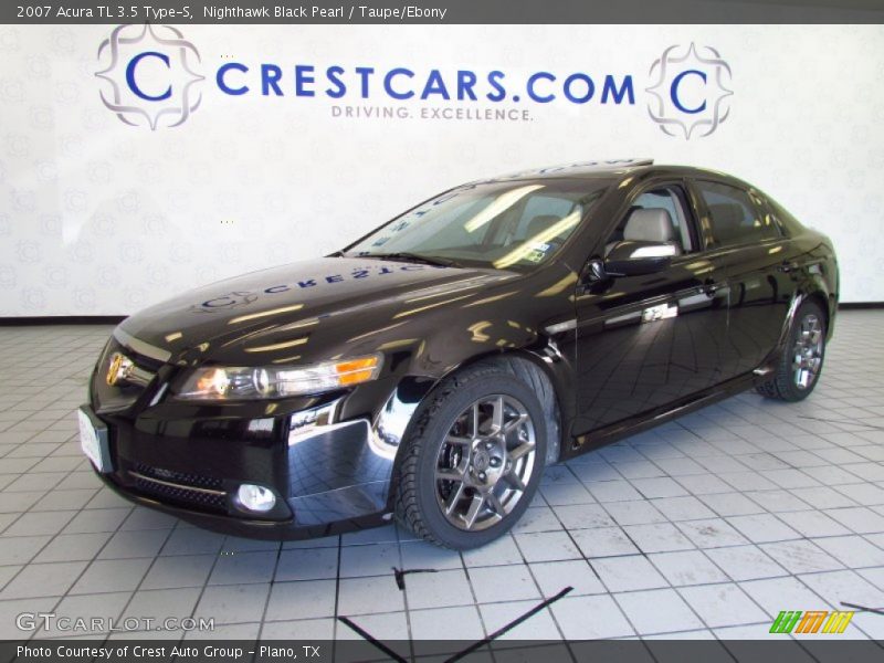 Nighthawk Black Pearl / Taupe/Ebony 2007 Acura TL 3.5 Type-S