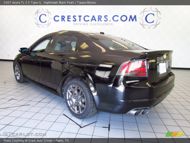 Nighthawk Black Pearl / Taupe/Ebony 2007 Acura TL 3.5 Type-S