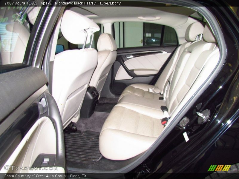  2007 TL 3.5 Type-S Taupe/Ebony Interior
