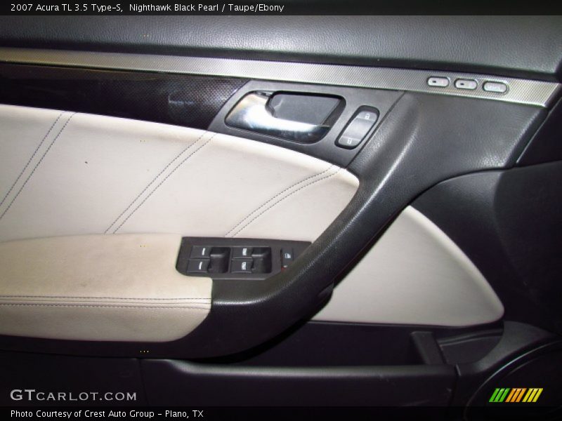 Nighthawk Black Pearl / Taupe/Ebony 2007 Acura TL 3.5 Type-S