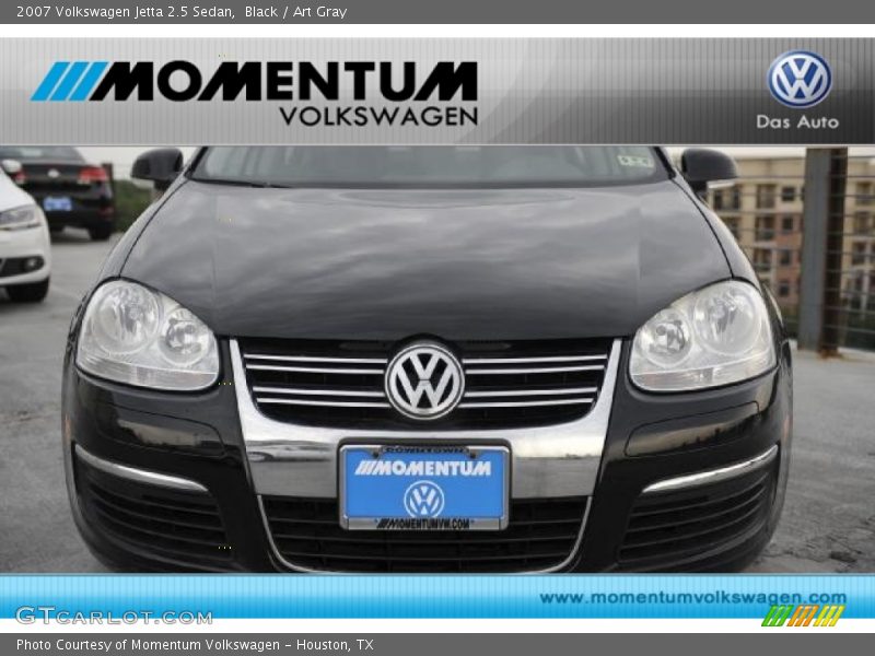 Black / Art Gray 2007 Volkswagen Jetta 2.5 Sedan