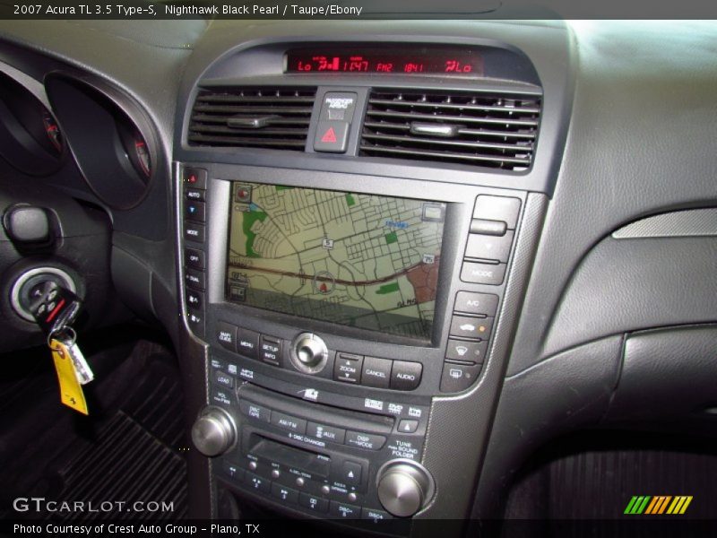 Navigation of 2007 TL 3.5 Type-S