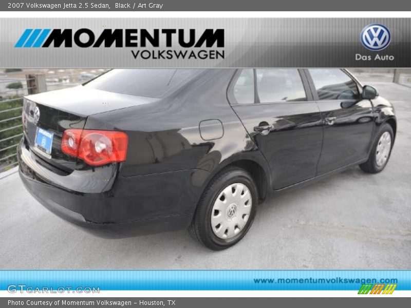 Black / Art Gray 2007 Volkswagen Jetta 2.5 Sedan