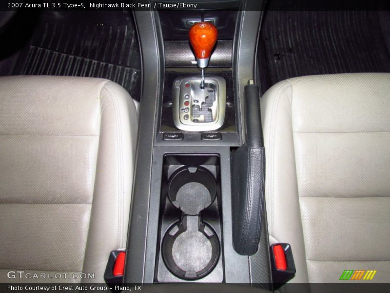Nighthawk Black Pearl / Taupe/Ebony 2007 Acura TL 3.5 Type-S