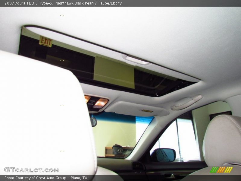Nighthawk Black Pearl / Taupe/Ebony 2007 Acura TL 3.5 Type-S