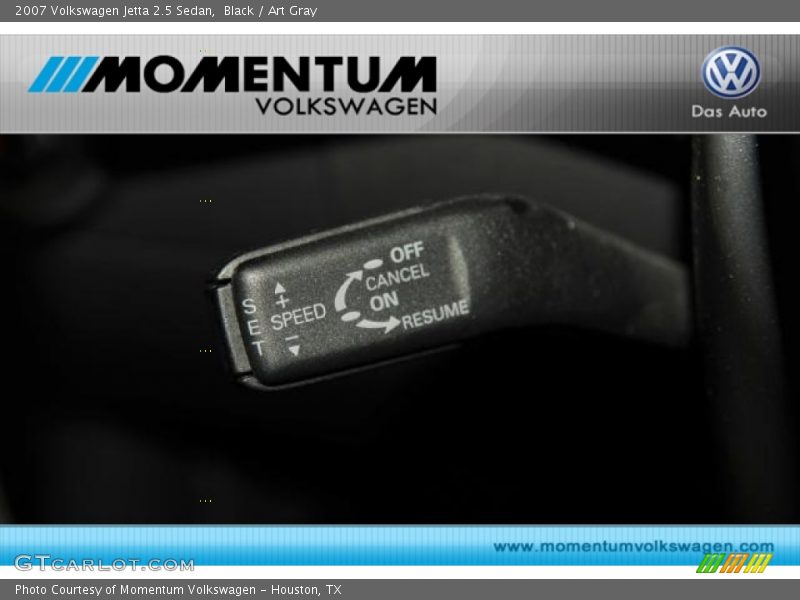 Black / Art Gray 2007 Volkswagen Jetta 2.5 Sedan