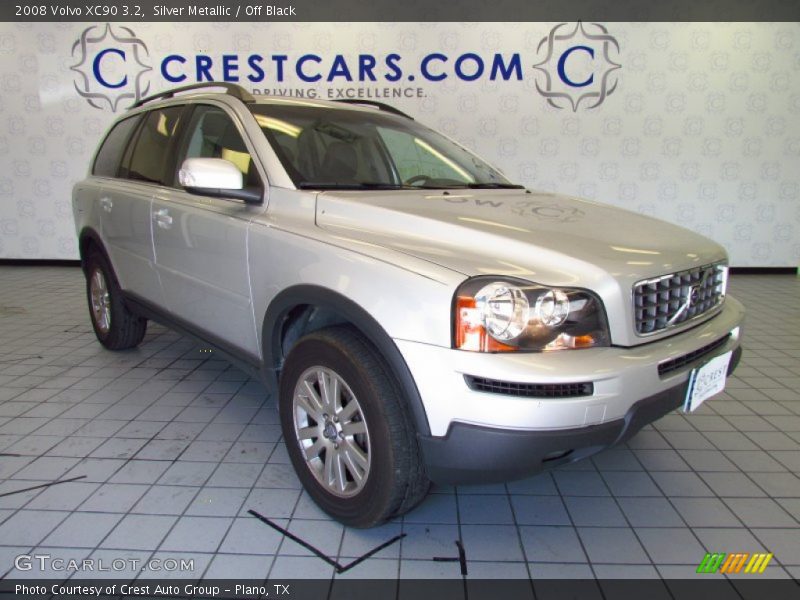 Silver Metallic / Off Black 2008 Volvo XC90 3.2