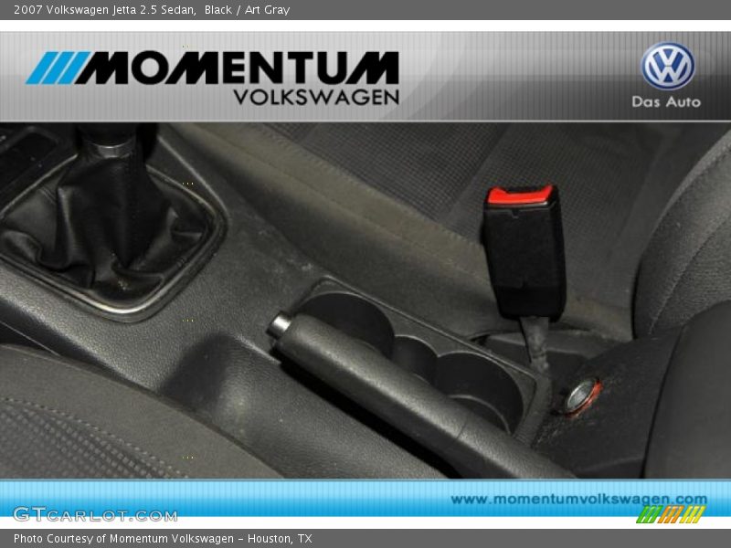 Black / Art Gray 2007 Volkswagen Jetta 2.5 Sedan