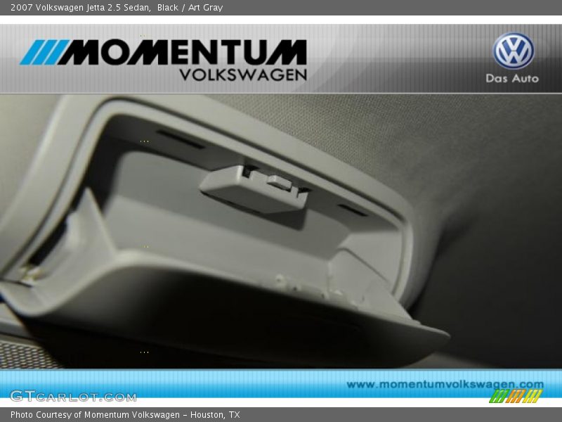 Black / Art Gray 2007 Volkswagen Jetta 2.5 Sedan
