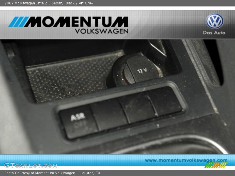 Black / Art Gray 2007 Volkswagen Jetta 2.5 Sedan