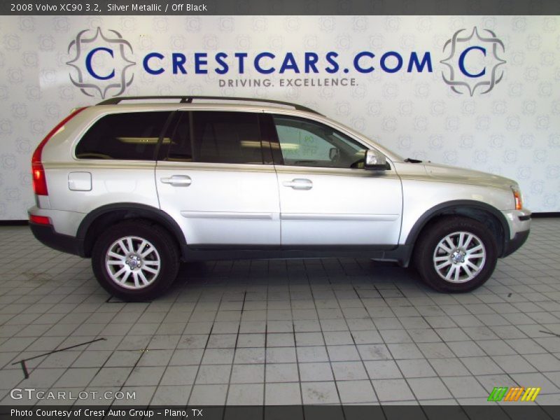 Silver Metallic / Off Black 2008 Volvo XC90 3.2