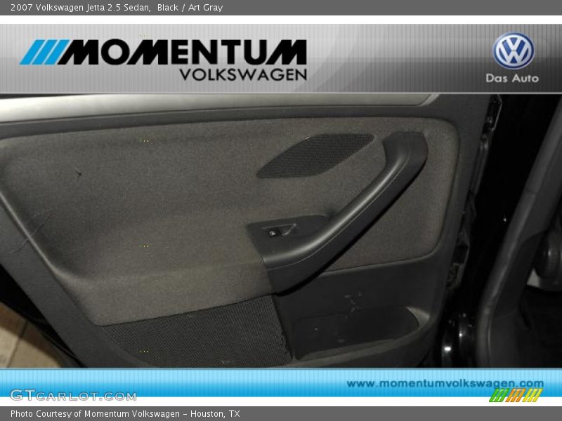 Black / Art Gray 2007 Volkswagen Jetta 2.5 Sedan