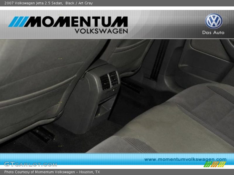 Black / Art Gray 2007 Volkswagen Jetta 2.5 Sedan