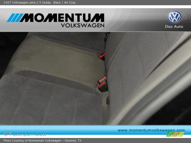 Black / Art Gray 2007 Volkswagen Jetta 2.5 Sedan