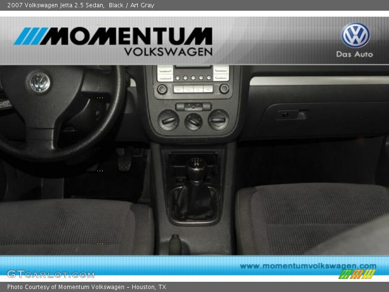 Black / Art Gray 2007 Volkswagen Jetta 2.5 Sedan