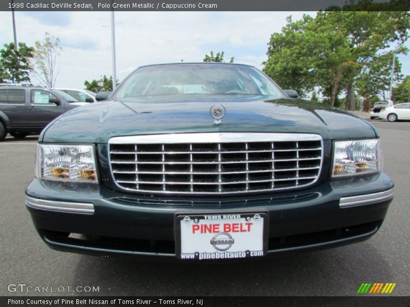 Polo Green Metallic / Cappuccino Cream 1998 Cadillac DeVille Sedan