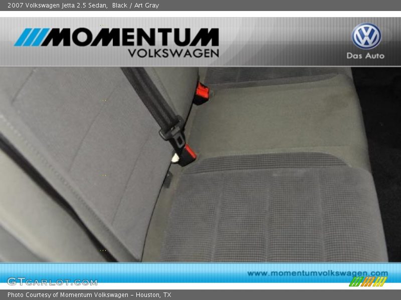 Black / Art Gray 2007 Volkswagen Jetta 2.5 Sedan