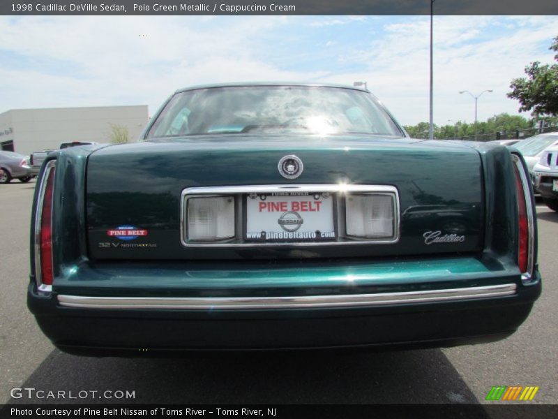 Polo Green Metallic / Cappuccino Cream 1998 Cadillac DeVille Sedan