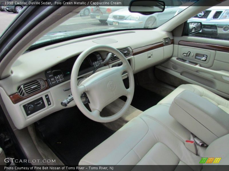 Polo Green Metallic / Cappuccino Cream 1998 Cadillac DeVille Sedan